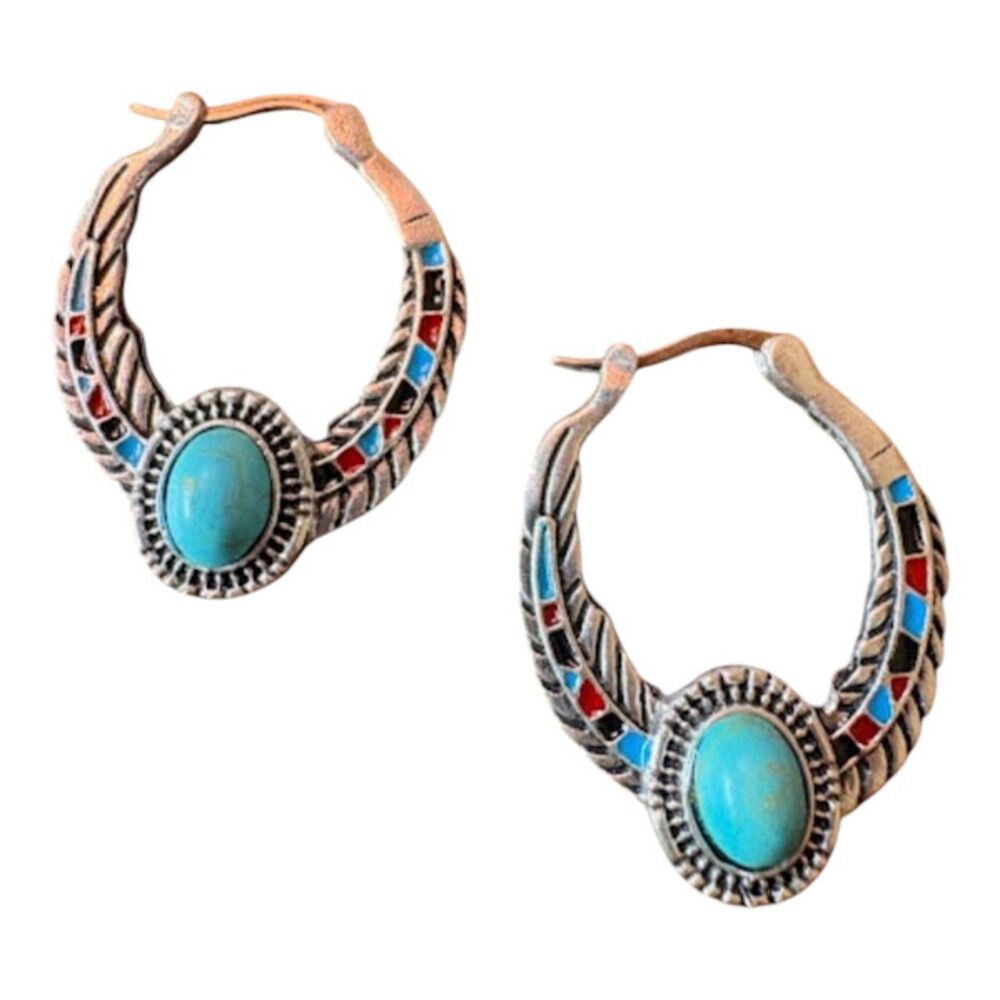 Multicolored Boho Earrings